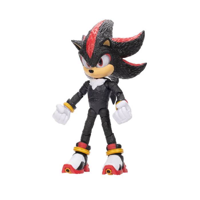 JAKKS PACIFIC - Figurine articulée Shadow (Sonic) 3 - 12.5 cm - en vinyle JAKKS PACIFIC - Figurine articulée Shadow (Sonic) 3 - 12.5 cm - en vinyle