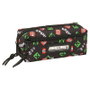 Safta Trousse Fourre-Tout Triple Minecraft Noir 22 x 8,5 x 6 cm