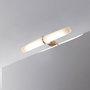 Emuca Spot LED Gemini Chromé pour miroir de salle de bain