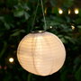 Outfit Lanterne solaire LED, 25x25 cm, H.24-50 cm