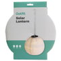 Outfit Lanterne solaire LED, 25x25 cm, H.24-50 cm