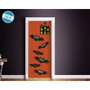 BigBuy Home Décoration d'Halloween Chauve-souris 7 Pièces avec Château