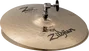 Zildjian Hi-Hat 14" Z Custom Par Zildjian - Paire de Cymbales B20 Bronze pour Batterie