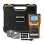 Brother P-touch E560BTVP Rotulador Industrial avec Bluetooth 5.0, Écran LCD 3 Lignes, Coup Automatique, Kit Professionnel Batería Li-ion Maletin Cintas Incluidas