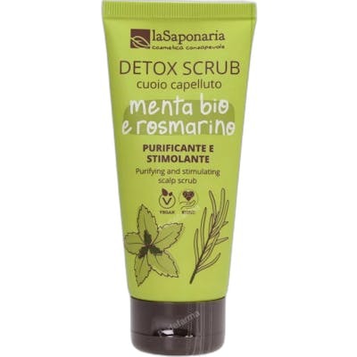 LA SAPONARIA DETOX Exfoliant Cuir Chevelu Menthe-Romarin 100 ml LA SAPONARIA DETOX Exfoliant Cuir Chevelu Menthe-Romarin 100 ml