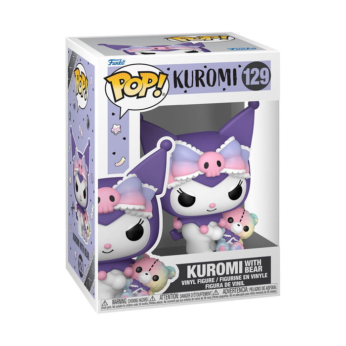 Sanrio POP!&Buddy Animation Vinyl figurines Kuromi w/ Bear 9 cm Sanrio POP!&Buddy Animation Vinyl figurines Kuromi w/ Bear 9 cm