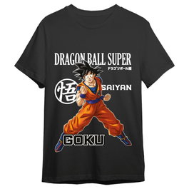 Superplay Dragon Ball Super T-Shirt Goku Training Noir (S) inevitable