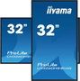 Iiyama PROLITE LH3260HS-B1AG - Écran Digital Signage Professionnel 32" Full HD 500cd/m² Panneau VA, Android 11, Gestion iiSignage², Orientation Paysage/Portrait, Fonction 24/7