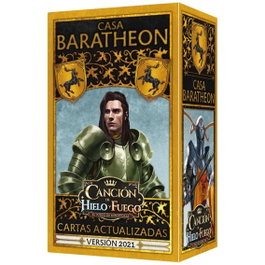 Asmodee Pack Baratheon – Jeu de société Chanson de Glace et de Feu – Cartes mises à jour PEGI 14