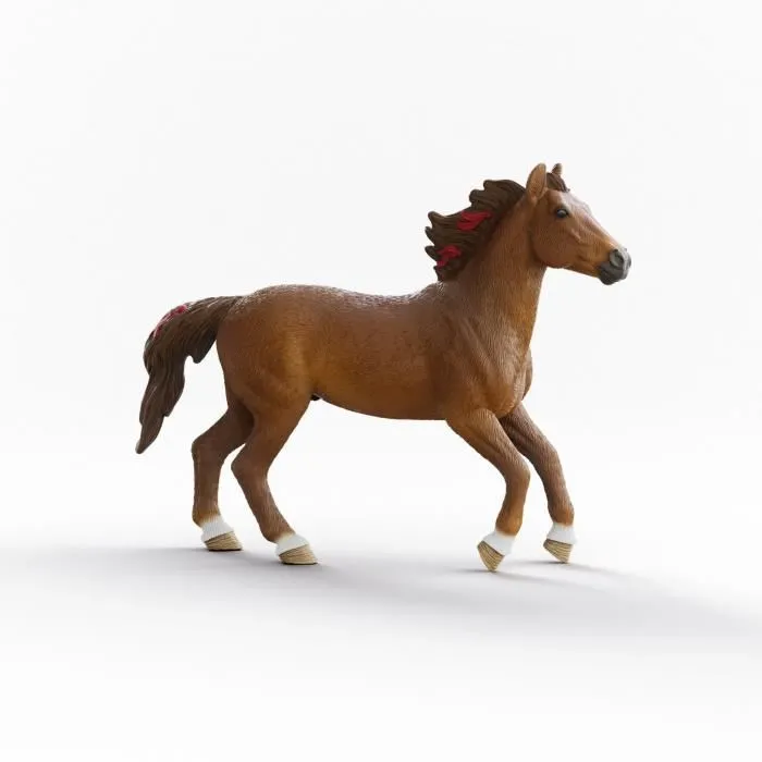 Schleich 42711 Horse Club - Figurines Hannah et Cayenne, pour enfants des 4 ans, jeux créatifs