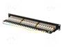 Lanberg PPSA-1024-B Patch Panel Cat.6a FTP 24 ports 1U