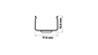 KIMERA Profilé Aluminium KIMERA-HOM Anodisé Argent avec Diffuseur Opal, 2,02 m