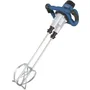 Scheppach PM1800D Malaxeur à double turbine professionnel 1800 W avec fouets et vitesse variable pour plâtre, colle et peinture