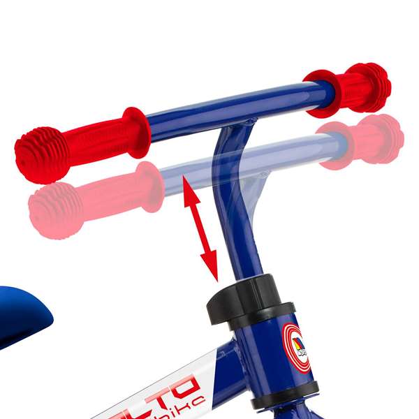 Molto Bicicleta sin pedales - Vélo sans pédales pour enfant 2 ans, bleu, roues 10 pouces, dimensions 48.5x36x90 cm