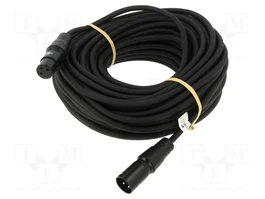 GOOBAY Câble XLR mâle 3pin vers XLR femelle 3pin 20m