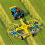 PLAYMOBIL Petit Tracteur avec Rastrille Hilerador de Foin 72163
