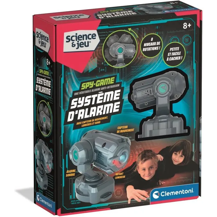 Clementoni Système d'alarme - Détecteur de mouvement Clementoni Système d'alarme - Détecteur de mouvement