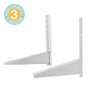 Holmios Support mural pour climatiseur blanc