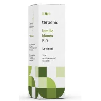 Terpenic Huile Essentielle de Thym Blanc Bio Alimentaire 5 ml Terpenic Huile Essentielle de Thym Blanc Bio Alimentaire 5 ml