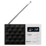 Adler Radio Numérique PLL FM AD 1908 avec Bluetooth 5.0, USB/SD, Réveil, Antenne Télescopique, 12,5 x 3 x 7 cm