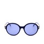 Swarovski Lunettes de Soleil Femme SK0264 - Monture Ronde Acétate avec Verres UV400 - 53-19-140