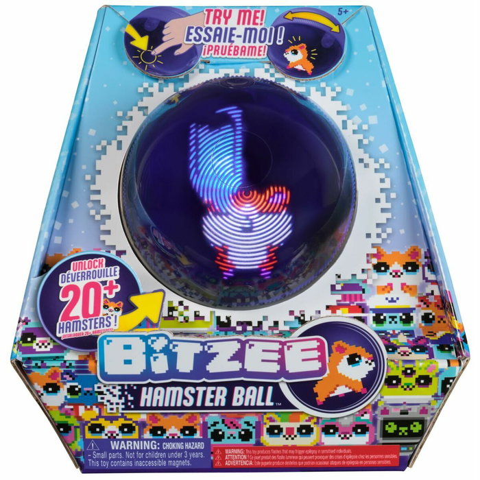 Spin Master Bitzee Hamsterball - Mascotte digitale interactive