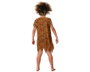 Déguisement Caverne Garçon Enfant 3-4 Ans - Marron - Thème Préhistorique
