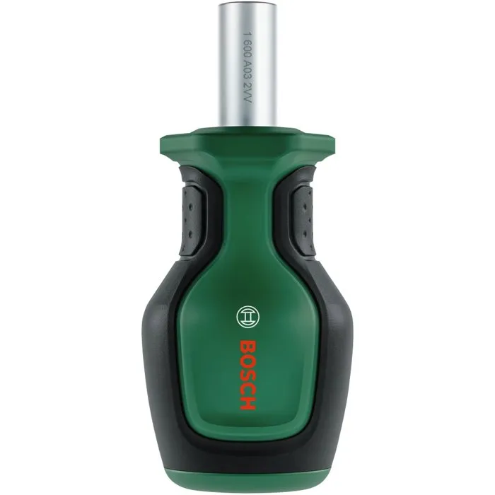 Bosch - Tournevis à embout court avec couple de 18 Nm, poignée bimatière Softgrip ergonomique et manche extra court pour travaux en espaces exigus Bosch - Tournevis à embout court avec couple de 18 Nm, poignée bimatière Softgrip ergonomique et manche extra court pour travaux en espaces exigus