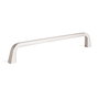 VIEFE ESTE - Poignée de tiroir en zamak, finition nickel brossé, pour meuble cuisine et salle de bain, écartement 160 mm (lot de 25)