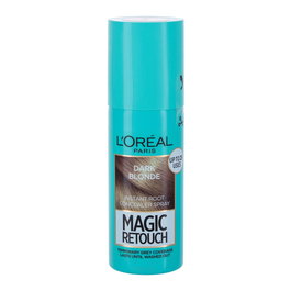 L'Oreal Paris Magic Retouch Spray retouche racines Dark Blonde 75 ml - Coloration temporaire et masquante pour cheveux