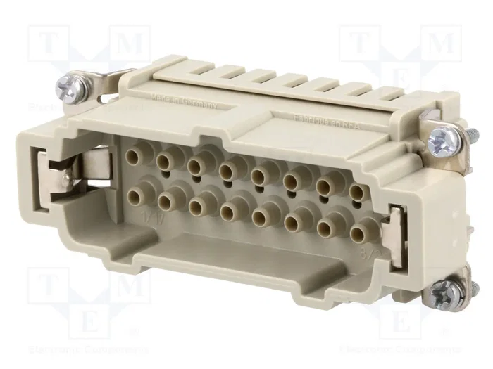 HARTING Han E® Insert de Contact Mâle 16 Positions HARTING Han E® Insert de Contact Mâle 16 Positions