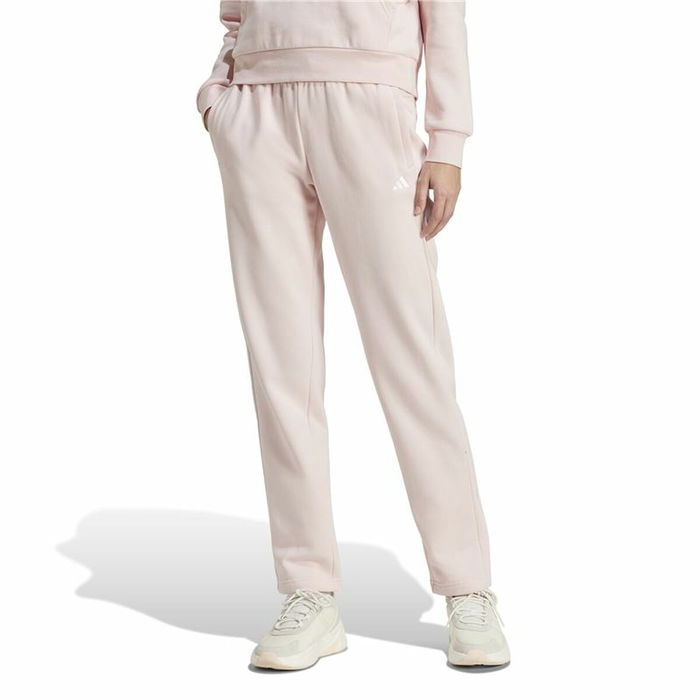Pantalon de sport long Adidas Essentials Small Logo Feel Cozy Open Rose Femme