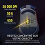 Corsair HARPOON v2 WIRELESS - Souris Gamer Sans Fil 26K DPI - Noir RGB