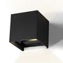 HO Aplique LED Extérieur 10W 1000lm IP65 Noir 2700K - HO-APL06-IP65-B-WW