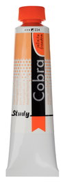 Cobra Peinture à l'huile Study Color Jaune Naples Rouge 224, 40 ml