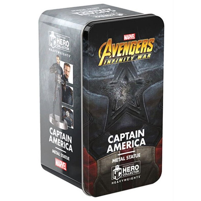 Eaglemoss Figura Captain America Heavyweights Infinity War Avengers Marvel Échelle 1:18