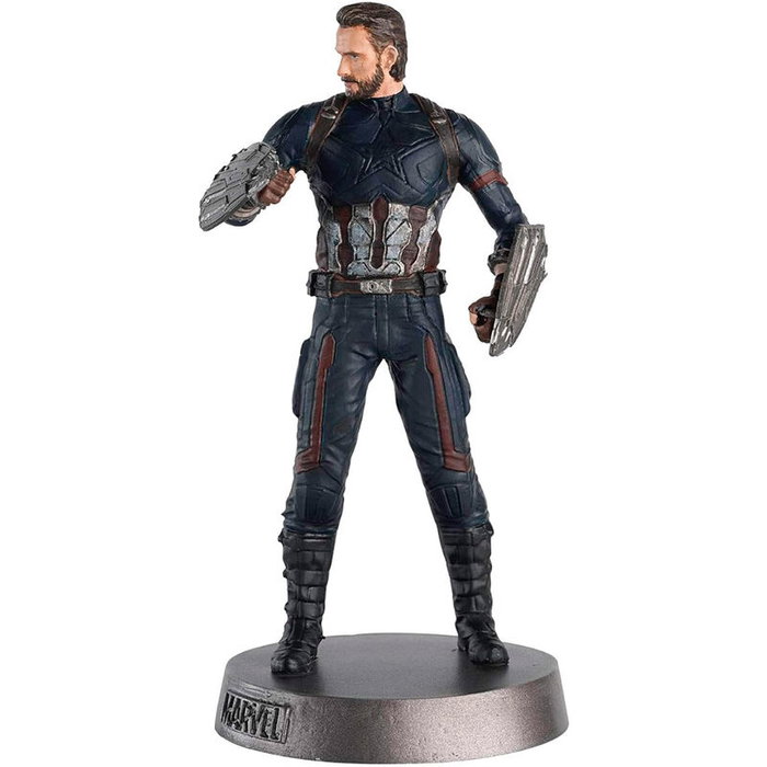 Eaglemoss Figura Captain America Heavyweights Infinity War Avengers Marvel Échelle 1:18