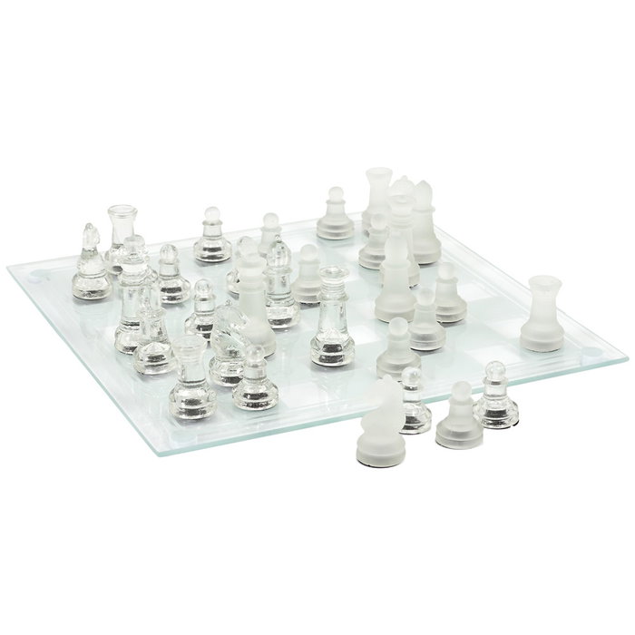 Mister Gadget Jeu d'échecs en verre Collection Vintage
