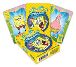 Aquarius Bob l'éponge jeu de cartes à jouer Cartoon
