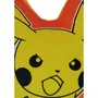 Pokémon POKEMON Pikachu Coussin décoratif 3D en Velboa avec rembourrage doux - 40 cm - Tissu résistant toucher velours
