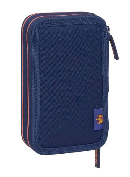 Safta Plumier double compartiment 29 pièces F.C. Barcelona 2ème équipement 12.5 x 19.5 x 4 cm