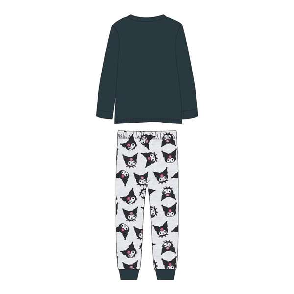 Cerdà - Pyjama long en jersey Hello Kitty & Kuromi pour enfant 8 ans