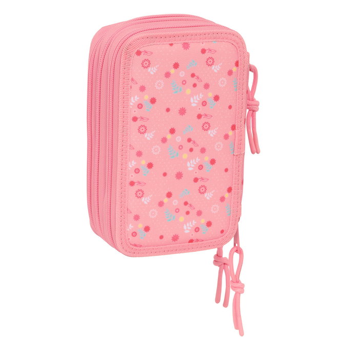 Trousse Scolaire avec Accessoires Moos Passion Multicouleur 12,5 x 19,5 x 5,5 cm 37 Pièces