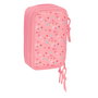 Trousse Scolaire avec Accessoires Moos Passion Multicouleur 12,5 x 19,5 x 5,5 cm 37 Pièces