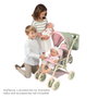 Decuevas Poussette Jumelle Pliable Botanic avec Sac