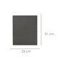 WOLFPACK LINEA PROFESIONAL Papier abrasif Maurer grain 1, pack de 10 plis