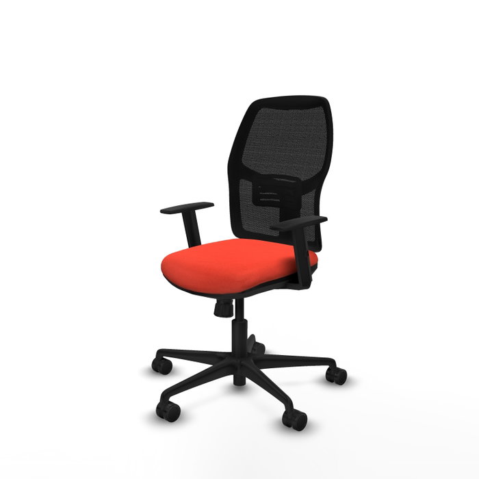 PIQUERAS Y CRESPO Chaise Alfera Synchro Orange foncé et Noir PIQUERAS Y CRESPO Chaise Alfera Synchro Orange foncé et Noir