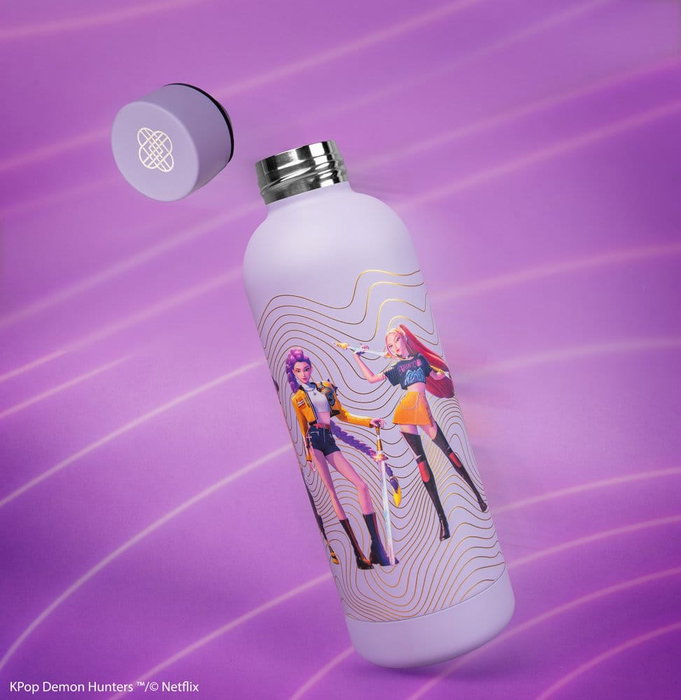 Cinereplicas Bouteille d'eau KPop Demon Hunters Honmoon, 500 ml Cinereplicas Bouteille d'eau KPop Demon Hunters Honmoon, 500 ml