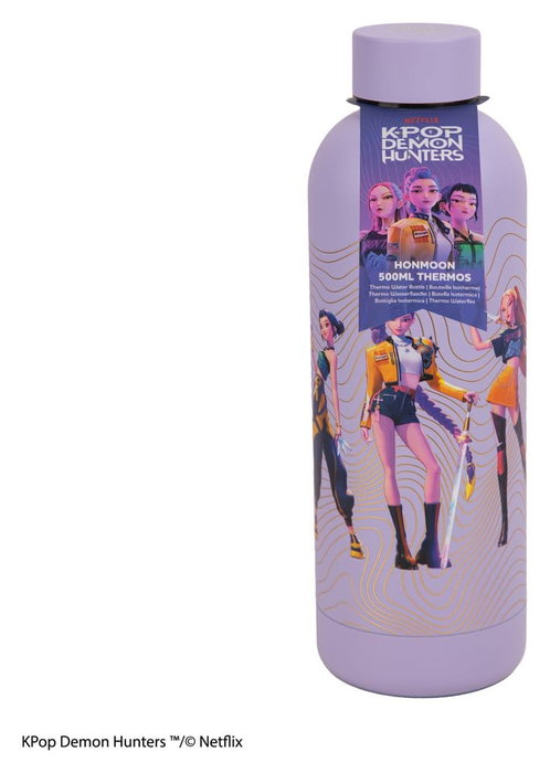 Cinereplicas Bouteille d'eau KPop Demon Hunters Honmoon, 500 ml Cinereplicas Bouteille d'eau KPop Demon Hunters Honmoon, 500 ml