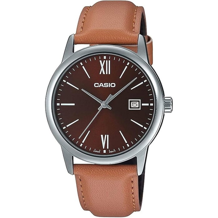 Montre Homme Casio DATE, LEATHER - BRONZE (Ø 37 mm) Montre Homme Casio DATE, LEATHER - BRONZE (Ø 37 mm)